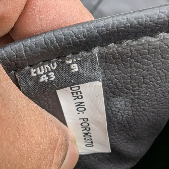 Men’s Oxford Cruiser Black Leather Motorcycle Boots Sz 43 US 9 - Picture 12 of 14